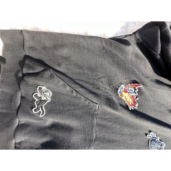 XL VeeFriends VeeCon 2022 EXCLUSIVE Hoodie RARE blk embroidered patch sweatshirt - Picture 10 of 13